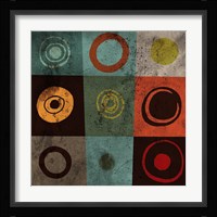 Tiles Circles Fine Art Print