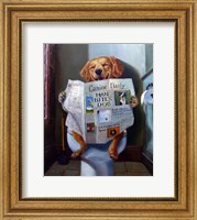 Dog Gone Funny Fine Art Print