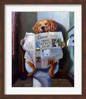 Dog Gone Funny Fine Art Print