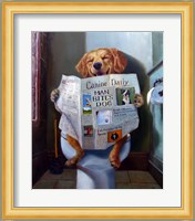 Dog Gone Funny Fine Art Print