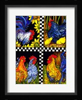 Chicken Quartet Fine Art Print