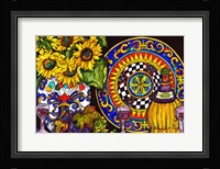 Vino and Sunflowers Fine Art Print