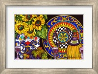 Vino and Sunflowers Fine Art Print