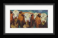 A Chorus Line Framed Print