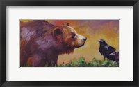 Bear and Birds Fine Art Print