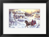 Horse and Sleigh Fine Art Print