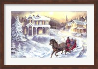 Horse and Sleigh Fine Art Print