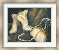 Shoes and Necklace Fine Art Print
