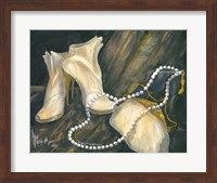Shoes and Necklace Fine Art Print