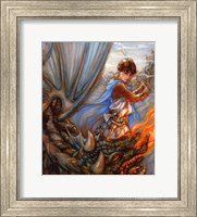 Dragon Fighter Fine Art Print