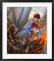 Dragon Fighter Fine Art Print