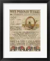 Vintage Circus IV Fine Art Print