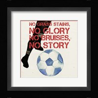 Sports Epigram I Framed Print