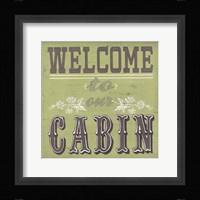Cabin Life I Framed Print