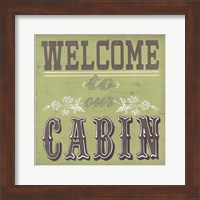 Cabin Life I Fine Art Print