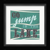 Cabin Life II Framed Print