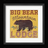 Cabin Life VI Framed Print