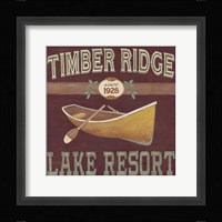 Cabin Life VII Framed Print