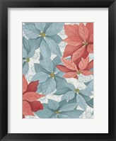 Christmas Poinsettia I Framed Print