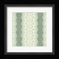 Downton Stripe I Framed Print