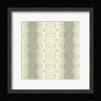 Downton Stripe II Framed Print