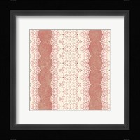 Downton Stripe III Framed Print