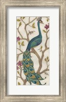 Peacock Fresco I Fine Art Print