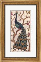 Peacock Fresco II Fine Art Print