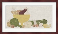Contour Fruits & Veggies IV Fine Art Print
