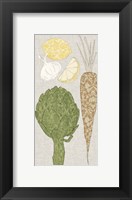 Contour Fruits & Veggies VI Fine Art Print