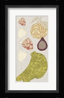 Contour Fruits & Veggies VIII Framed Print