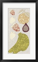 Contour Fruits & Veggies VIII Framed Print