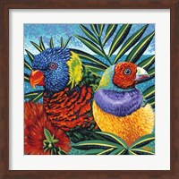 Birds in Paradise II Fine Art Print