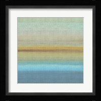 Beach Layers I Framed Print
