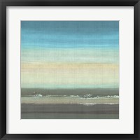 Beach Layers II Framed Print