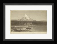 Mount Hood from Columbia Framed Print
