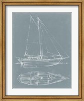 Yacht Sketches III Fine Art Print
