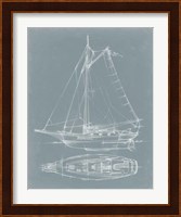 Yacht Sketches IV Fine Art Print