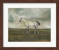 A Grey Hunter in a Landscape Fine Art Print