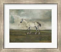 A Grey Hunter in a Landscape Fine Art Print