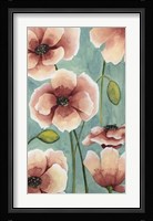 Freckled Poppies I Framed Print