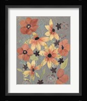 Offset Botanicals I Framed Print