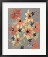 Offset Botanicals I Framed Print