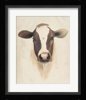 Watercolor Animal Study VII Framed Print