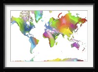 World Map 2 Fine Art Print