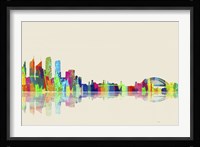 Sydney NSW Skyline 1 Framed Print