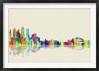 Sydney NSW Skyline 1 Framed Print
