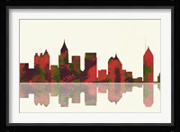 Atlanta Georgia Skyline 1 Fine Art Print