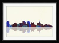 Buffalo New York Skyline 1 Framed Print