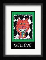 Believe Cat Fine Art Print